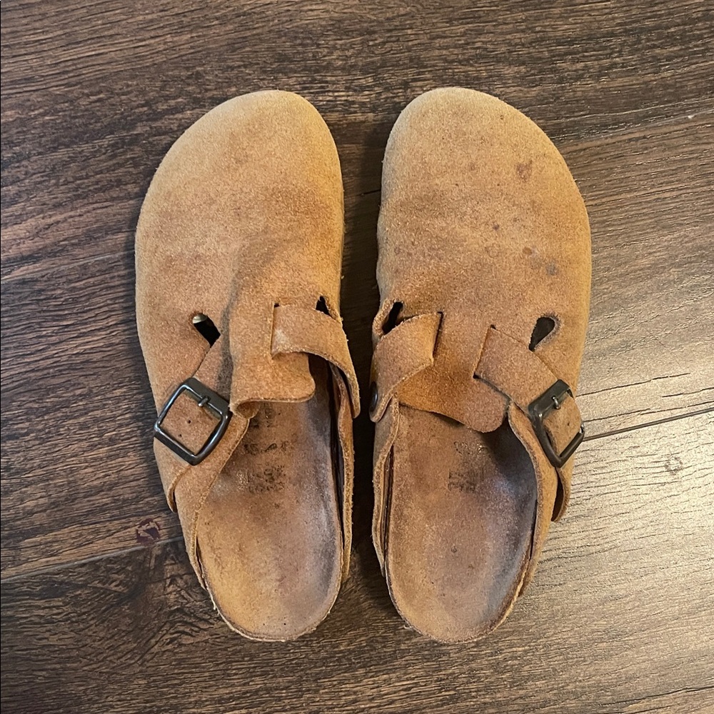 BIRKENSTOCK // Boston clogs in Mink size 37 / US 6 / 24 cm